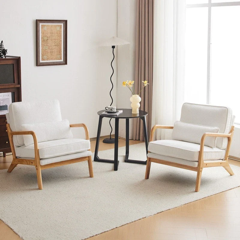 Mid Century Modern Upholstered Accent Chair