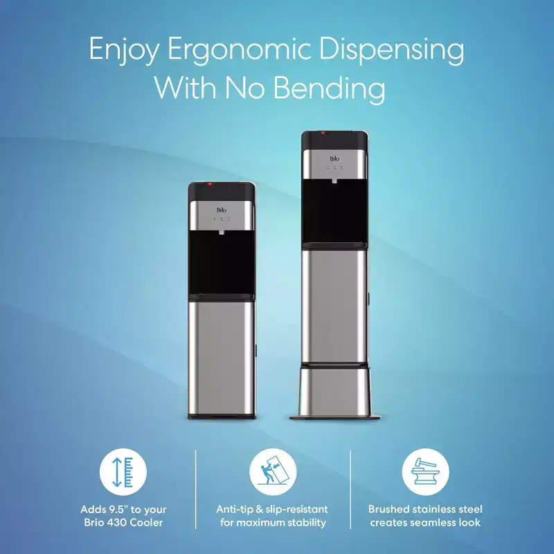 BRIO Water Cooler Base Brio 430 Series Bottled & Bottleless Water Cooler