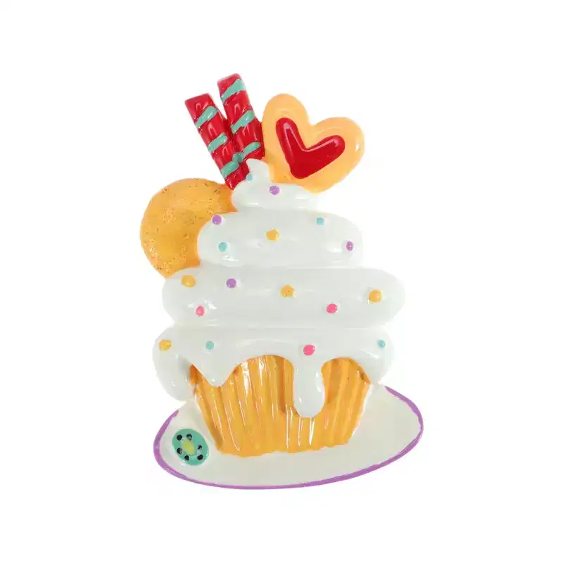 Unique Bargains Magnetic Sticker Orange White 1 Pc