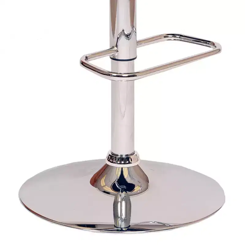 Adele Mid-Century Modern Adjustable Swivel Barstool - Armen Living