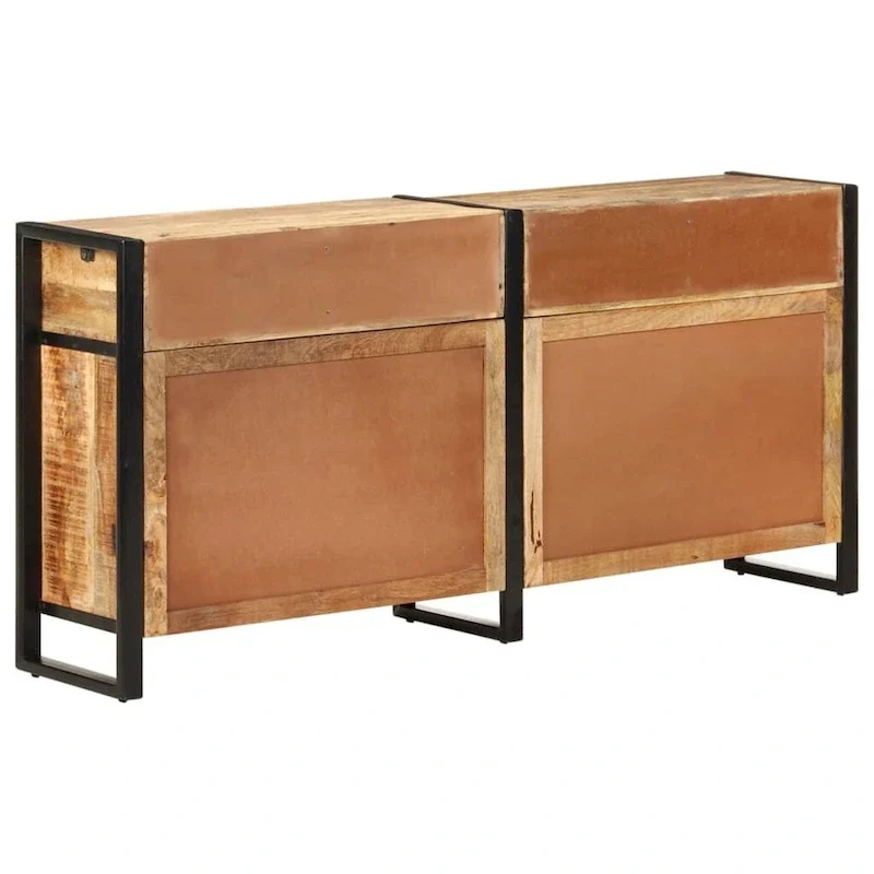 Sideboard 67.7x13.8x31.5 Solid Mango Wood