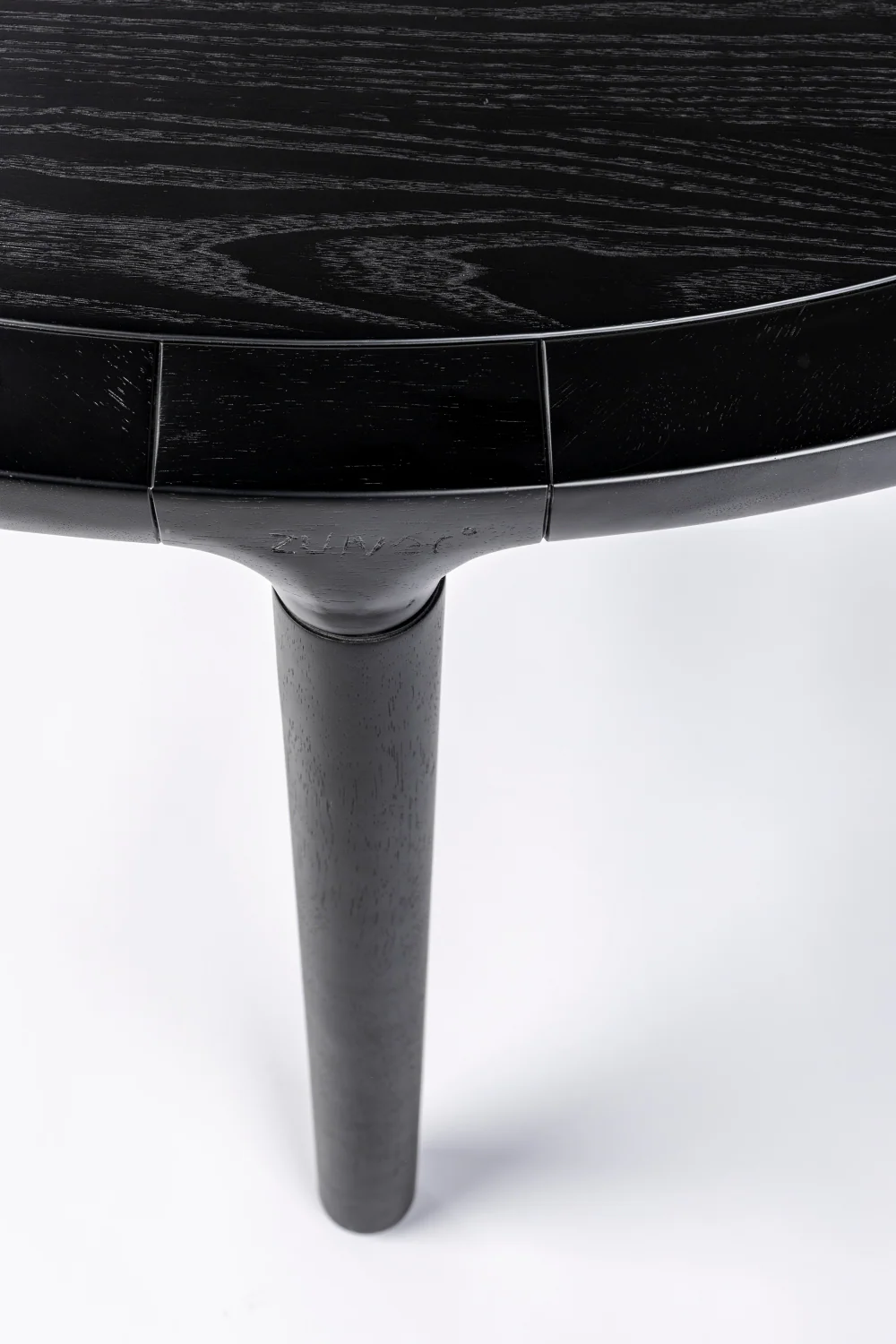 Black Round Dining Table