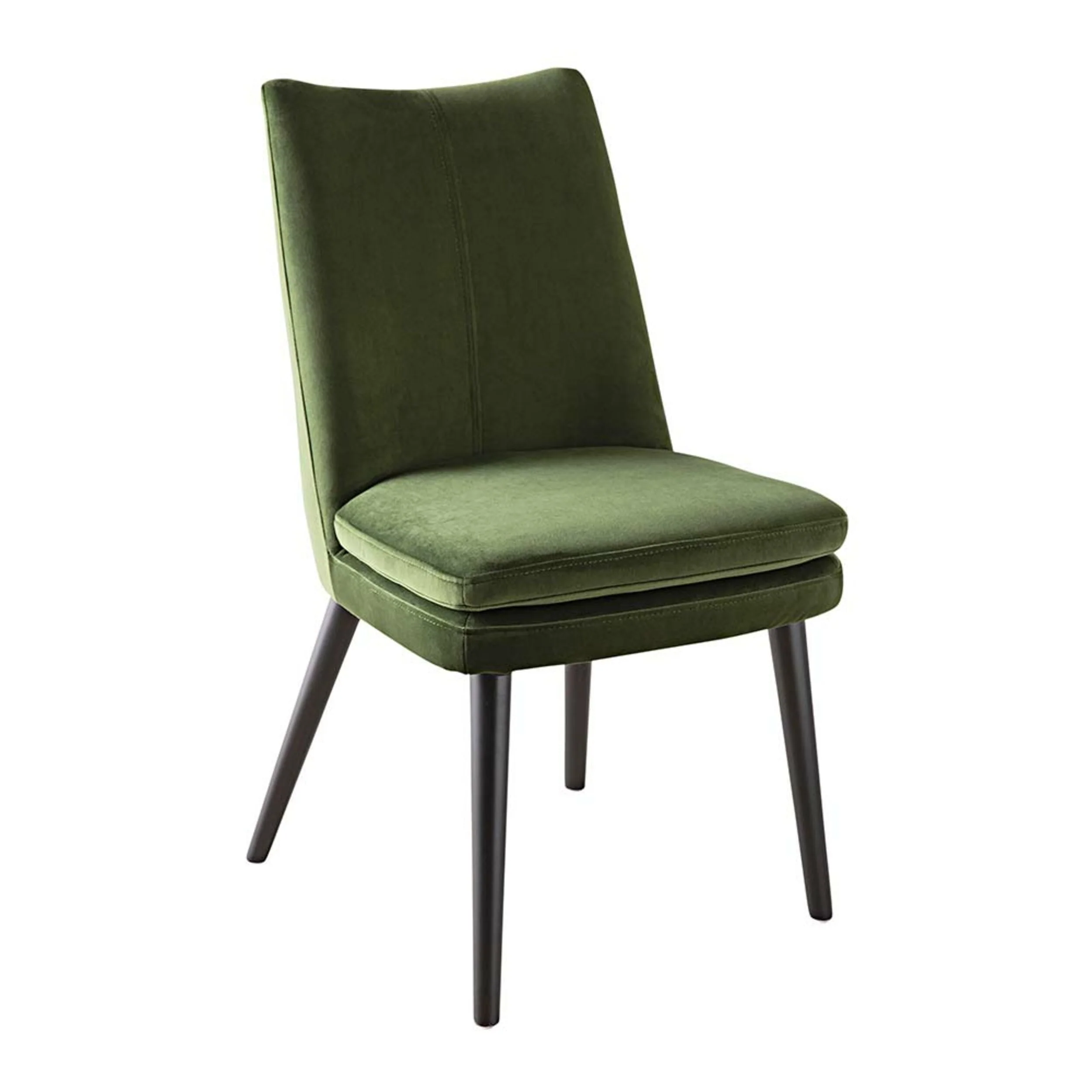 Velvet Dining Chair Olive Green