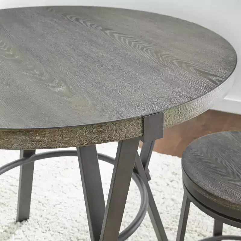 Round Counter Table Gray