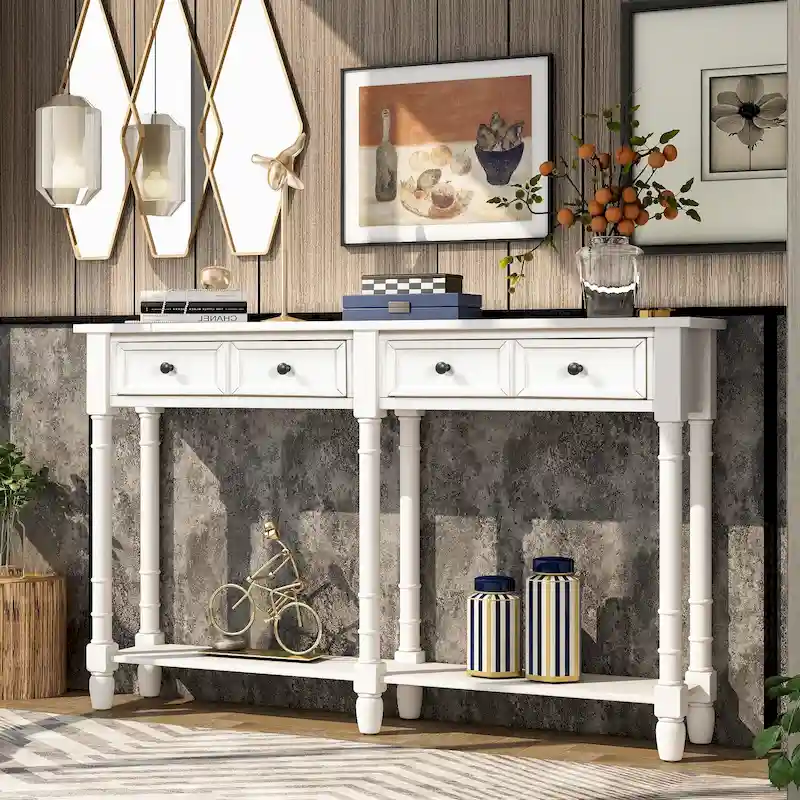 Sofa Table Easy Assembly