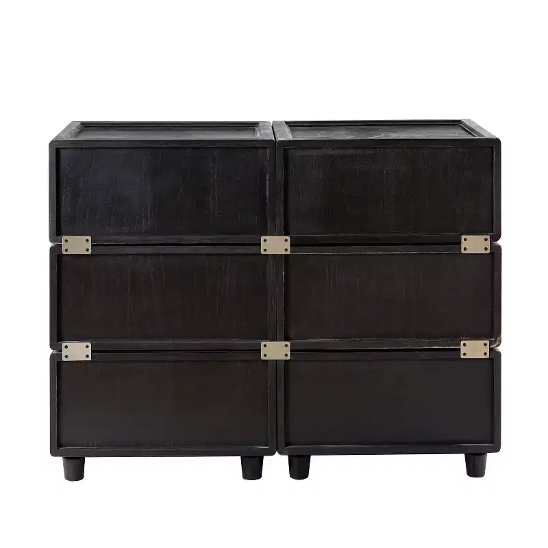 Oddone 2 - Drawer end table Set of 3 With Modular Design| ART OF LIVING DESIGNS