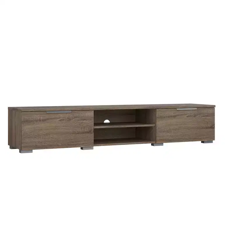 Tvilum, Match 2 Drawer 2 Shelf TV Stand, Truffle Oak