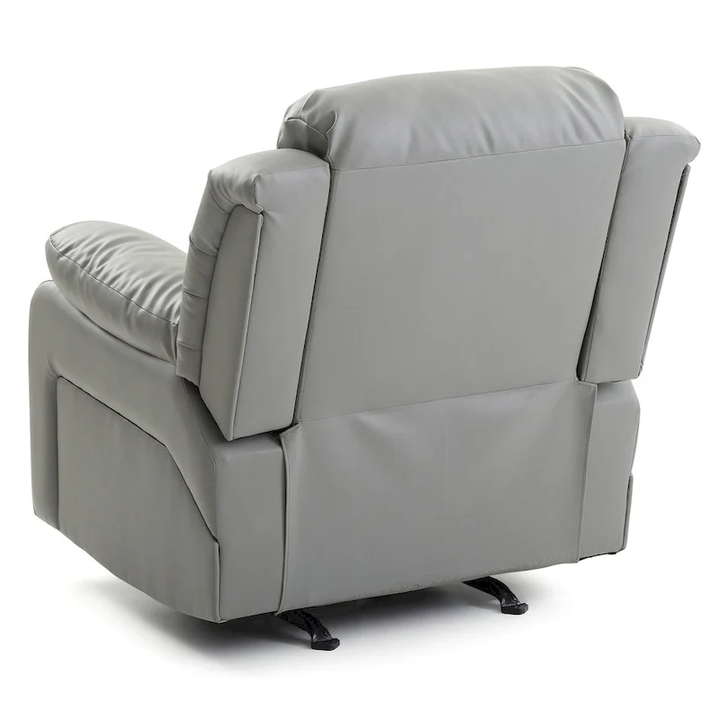 Daria Faux Leather Upholstery Reclining Chair - 38L x 37W x 41H