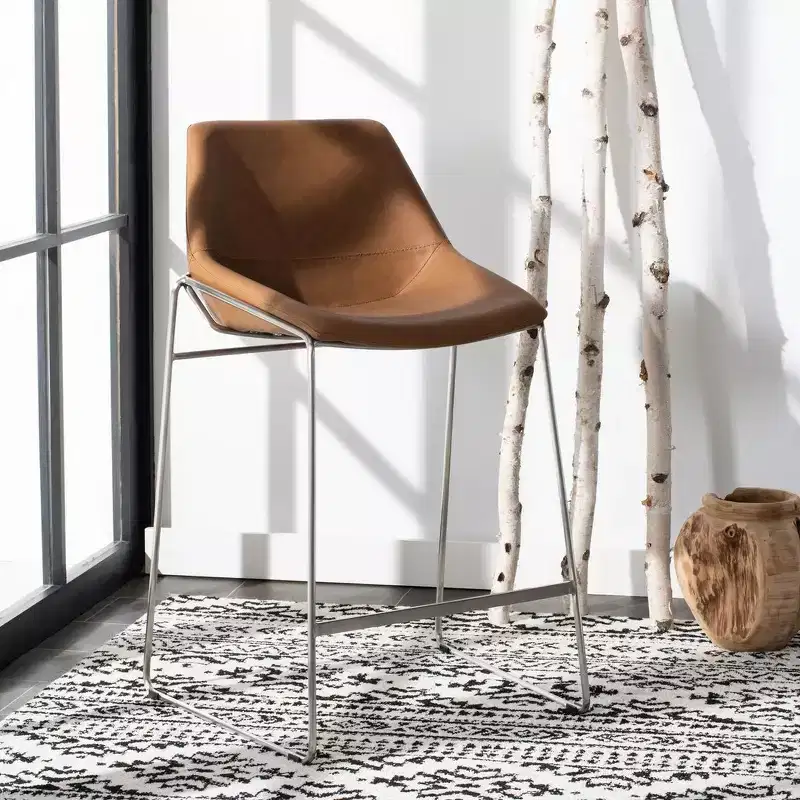 Alexis Mid Century Counter Stool - BST3000 - Safavieh
