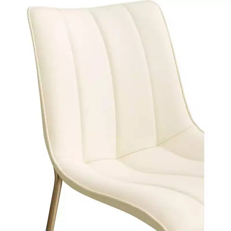 Meridian Furniture,Isla Vegan Leather Dining Chair, Set of 2