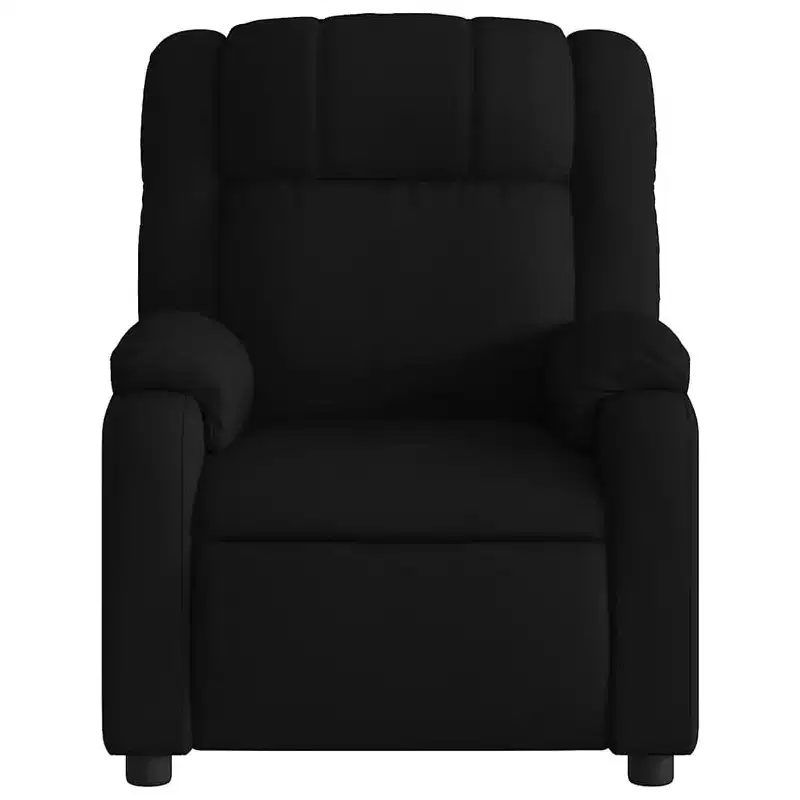 vidaXL Massage Recliner Chair - Light Gray Manual Push Back