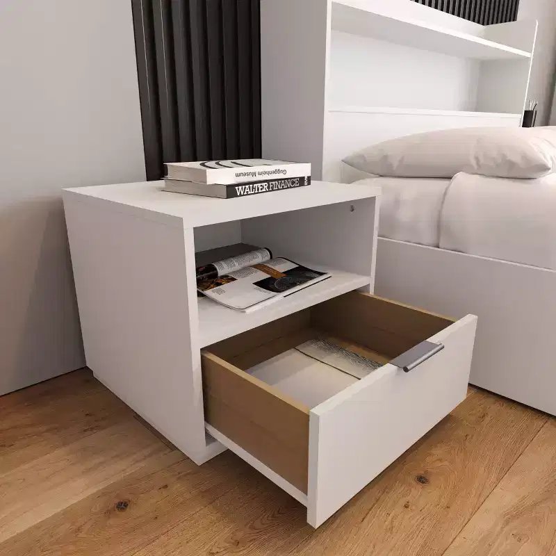 Nexera Hunter 1 Drawer Nightstand