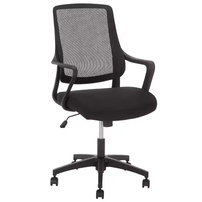 Sabrina Adjustable Desk Chair - Black - SEI