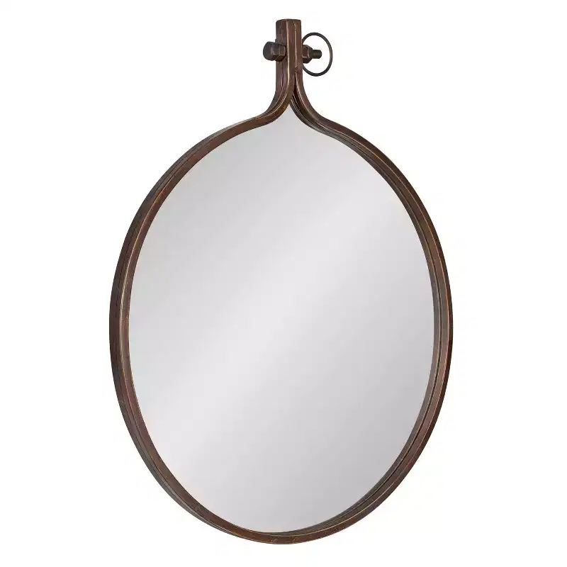 Yitro Metal Framed Wall Mirror - Kate & Laurel All Things Decor
