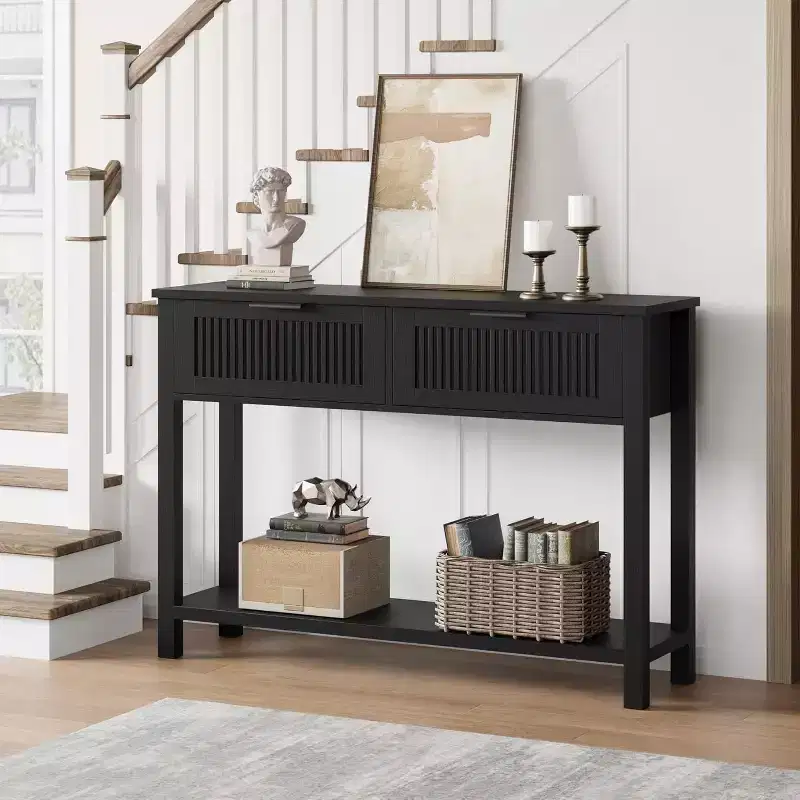 Loft Bed with Desk and Shelves – Twin Size