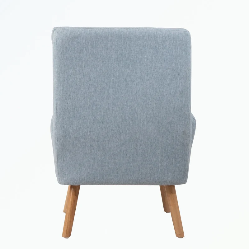 Accent Chair with Ottoman Set, with Adjustable Backrest