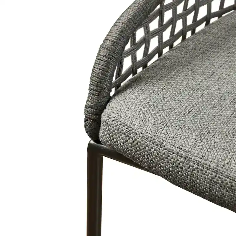 Madison Park Carmel Woven Counter Stool 25