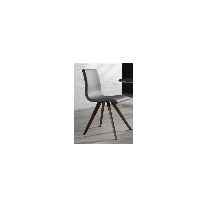 37 in. Black Faux Leather Dining Chair Set of 1 for a chic choice modern dcor and elegant dining experience