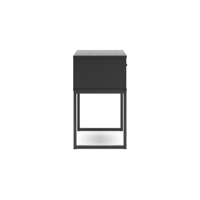 Signature Design by Ashley Socalle 1 Drawer Nightstand, Black