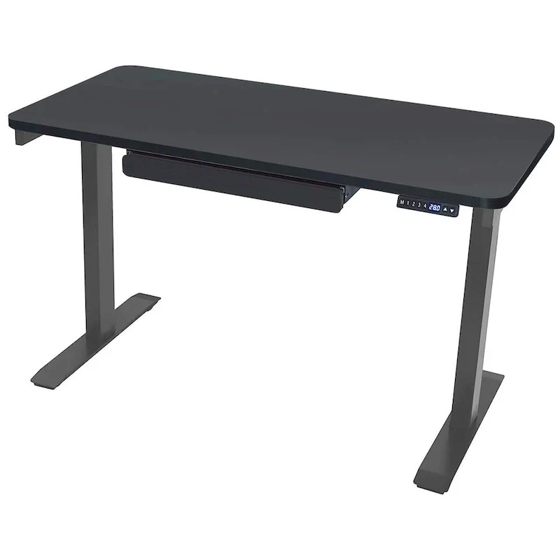 White / Graphite / Walnut / Black Electric Standing Desk, Single Person, 48