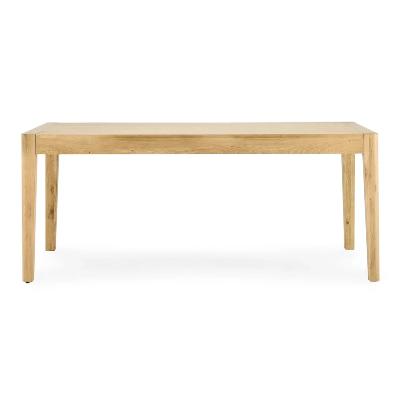Beechgrove 72 Dining Table in Natural Brown by Kosas Home - 72Wx38Dx30H