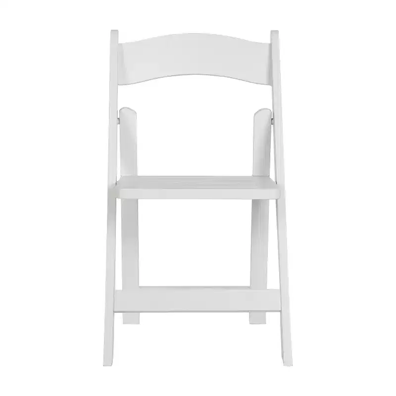 Early American Wood / Oak / White Solid Wood Folding Dining Chair – Seats 1