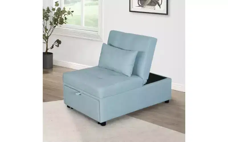 Sofa Bed Bed Convertible Chair Recliner Sofa Stool Guest Sofa Chair for Bedroom Living Room