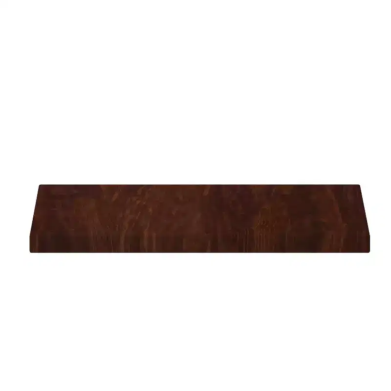 Emma and Oliver 36 Square High-Gloss Resin Table Top with 2 Thick Drop-Lip