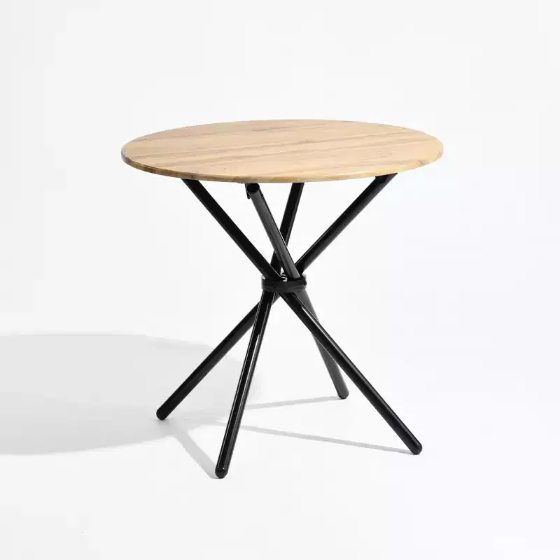 Homy Casa 31.5 Round Dining Table for Small Spaces, Seats 23