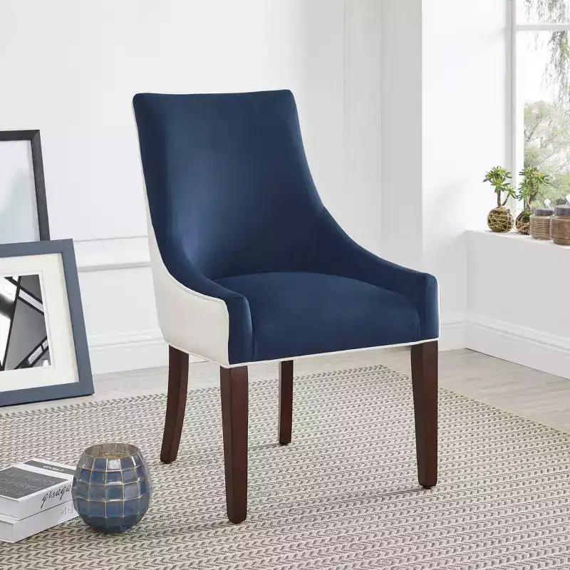 Upholstered Dining Chair, Accent Side Chair for Kitchen & Dining Room