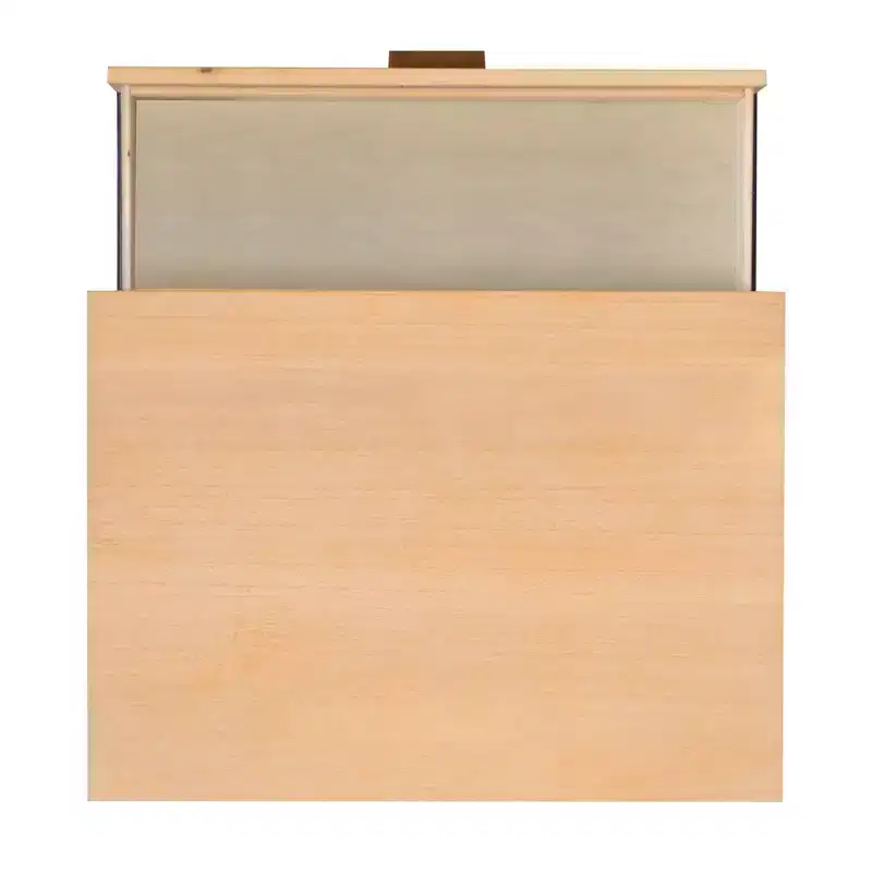 Linon Reid 2 Drawer Nightstand Natural