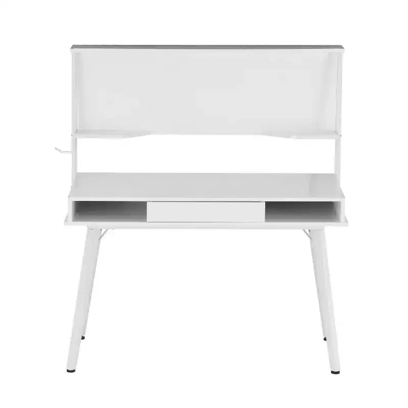 Computer Desk with Storage, Hutch & Magnetic Board - Techni Mobili