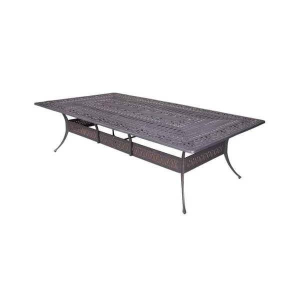 Manasquan 13-piece Gunmetal Aluminum Dining Set by Havenside Home