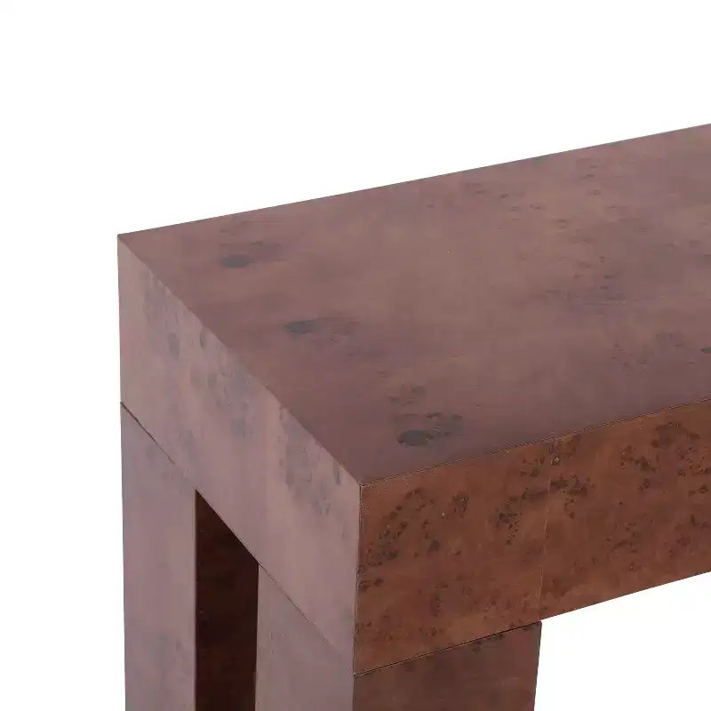 Christopher Knight Home Devika Modern Wooden Console Table with Open Shelf