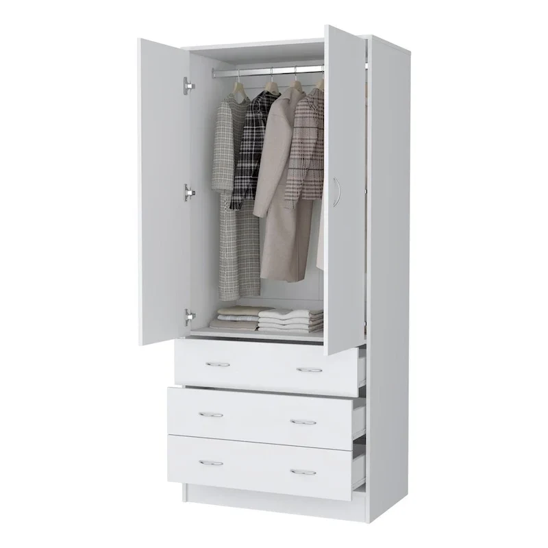 Prescott Armoire - White