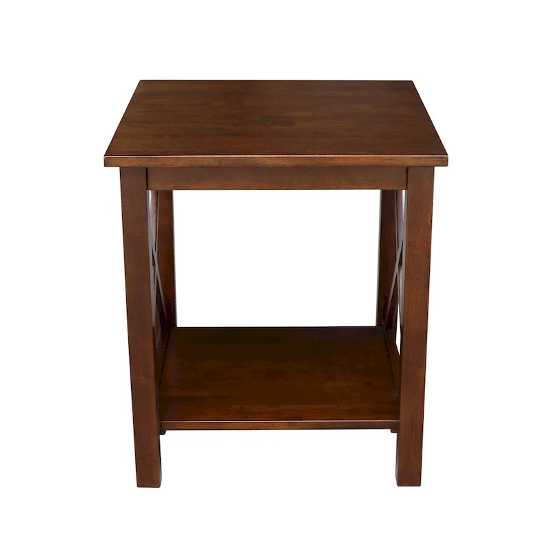 International Concepts Wood Hampton End Table