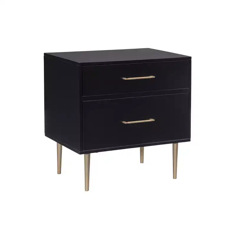 Gloria 2 Drawer Nightstand - Linon
