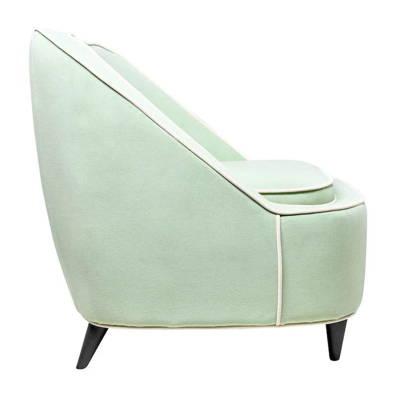Sagebrook Home Modern Upholstered Two Toned Accent Chair - 28 x 30 x 31