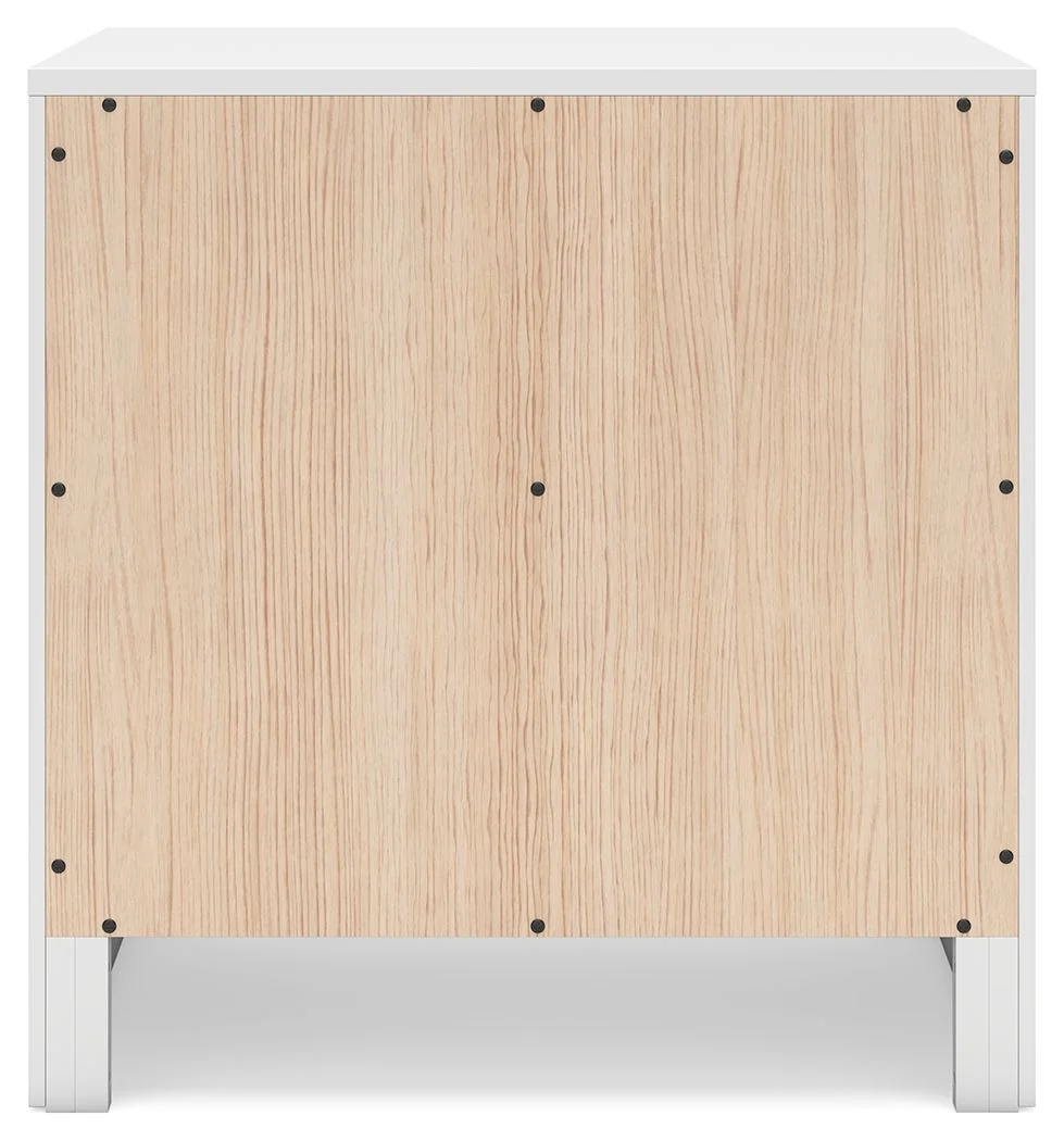 Two Nightstand S d White the clean, white finish conveys an easy breezy sensibility, while spacious s