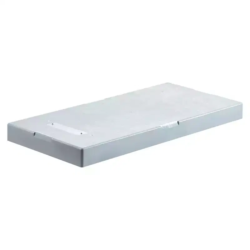 VEVOR Mini Split Pad, for 9000-36000BTU Ductless Air Conditioner Heat Pump Systems, 38 x 18 x 3 inch Condenser Equipment Anti-Vibration Pads,Grey