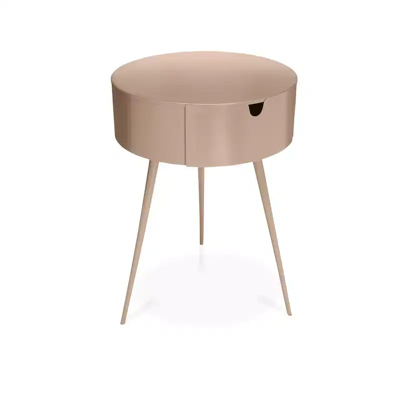 Metal Side Table Nightstand