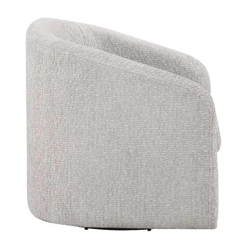 Parker Swivel Tub Chair in Sterling