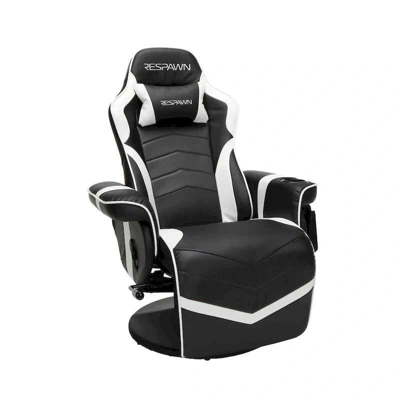 Gaming Recliner - Reclining Gaming Chair with Footrest
