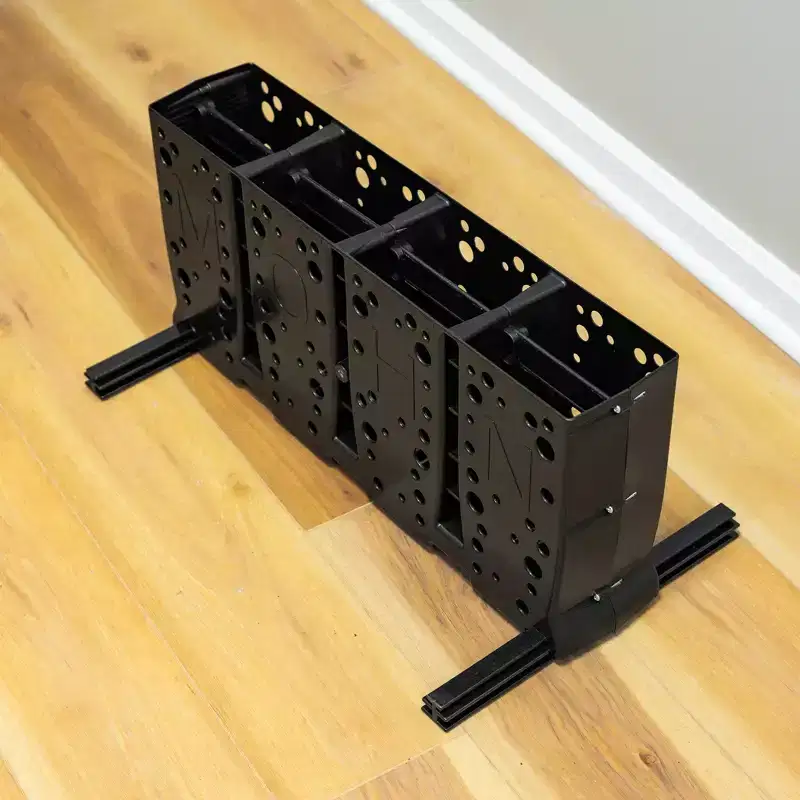 StoreYourBoard Telluride Ski Storage Rack | Holds 4 Pairs of Skis