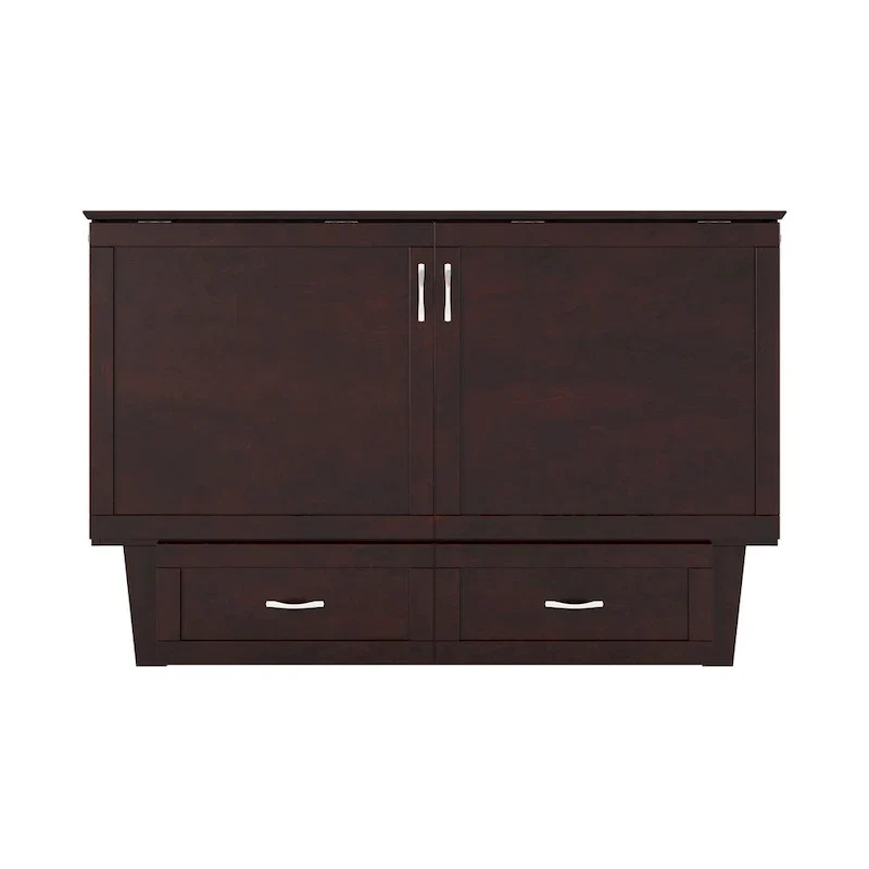 Chelsea Queen Murphy Bed Chest with Mattress