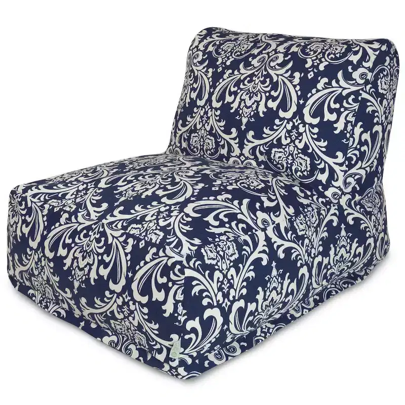 Chair Lounger Bean Bag, 50% Recycled Polystyrene Beads, Indoor Use, 36