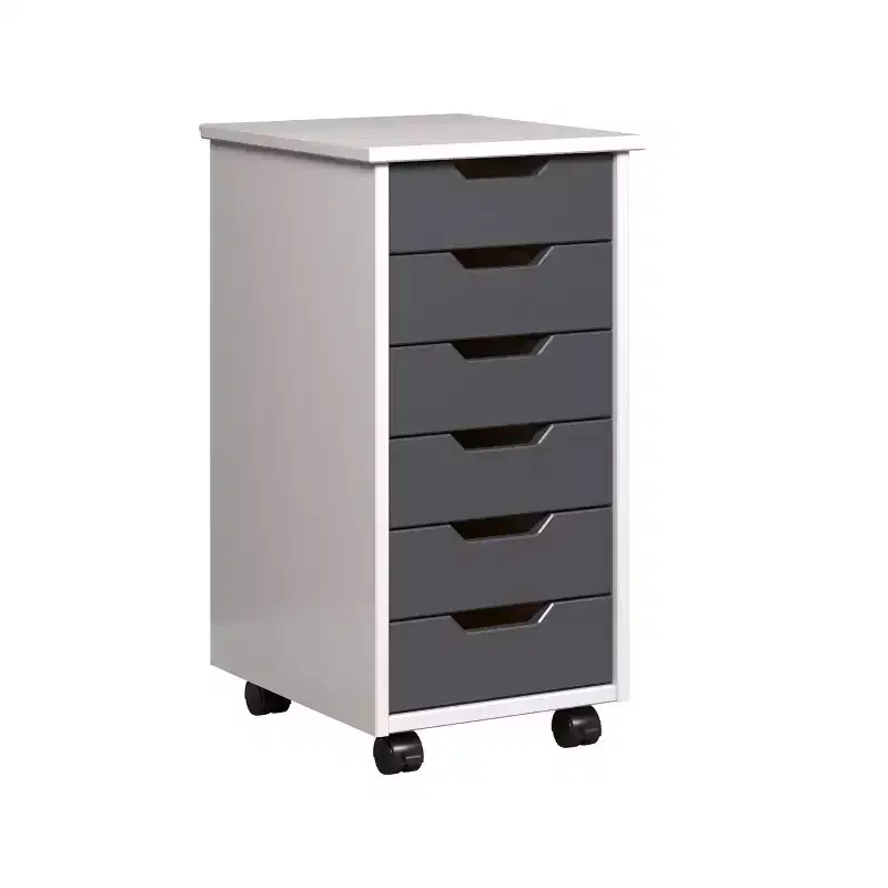 Trendfurn Omnia Narrow 6 Drawer Roll Cart