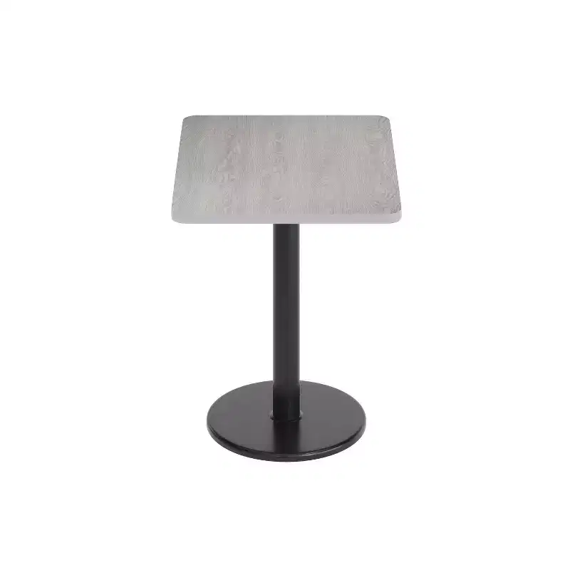 Flash Furniture 24'' x 30'' Rectangular Laminate Table Top with 18'' Round Table Height Base