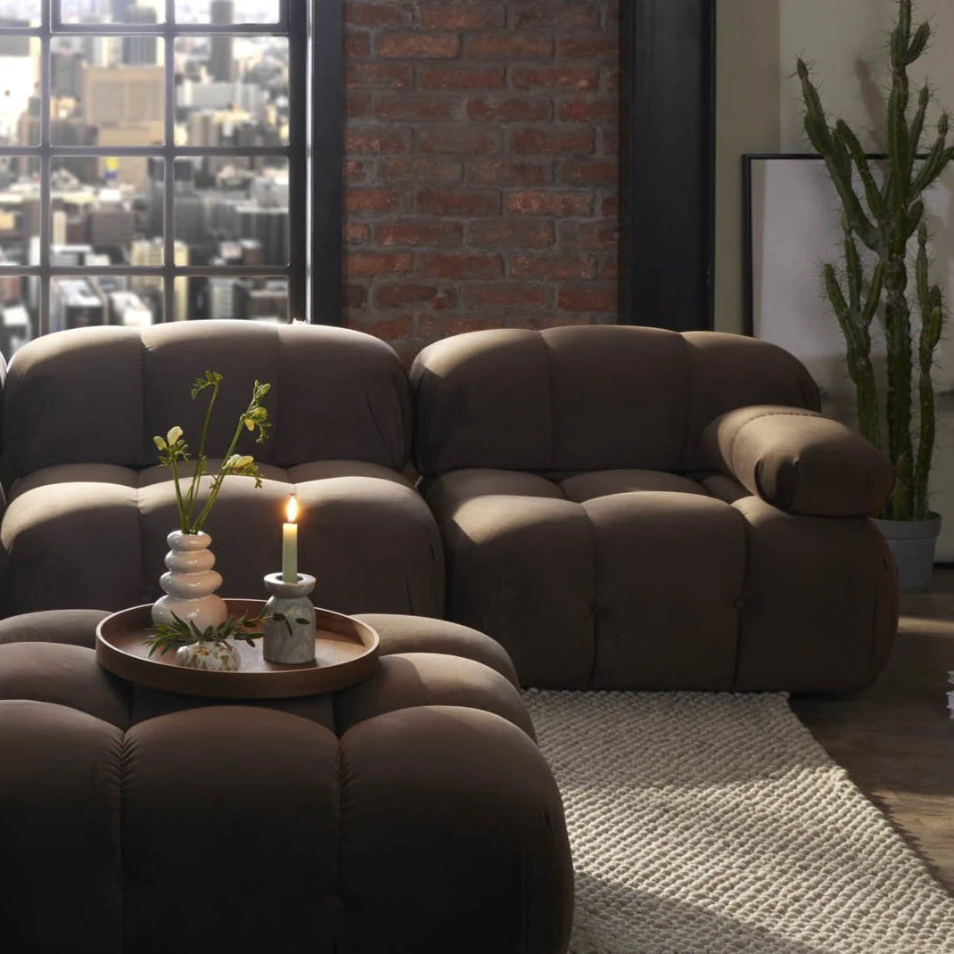 2 Seater Sofa - Cappuccino