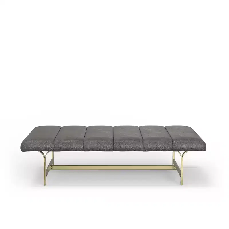 Upholstered Vegan Leather Coffee Table | 52
